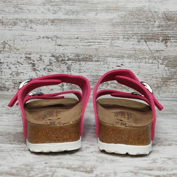 🟪NIB Sz 36 Birkenstock Birki's Pink Freeport Slide Sandal - Picture 11 of 16